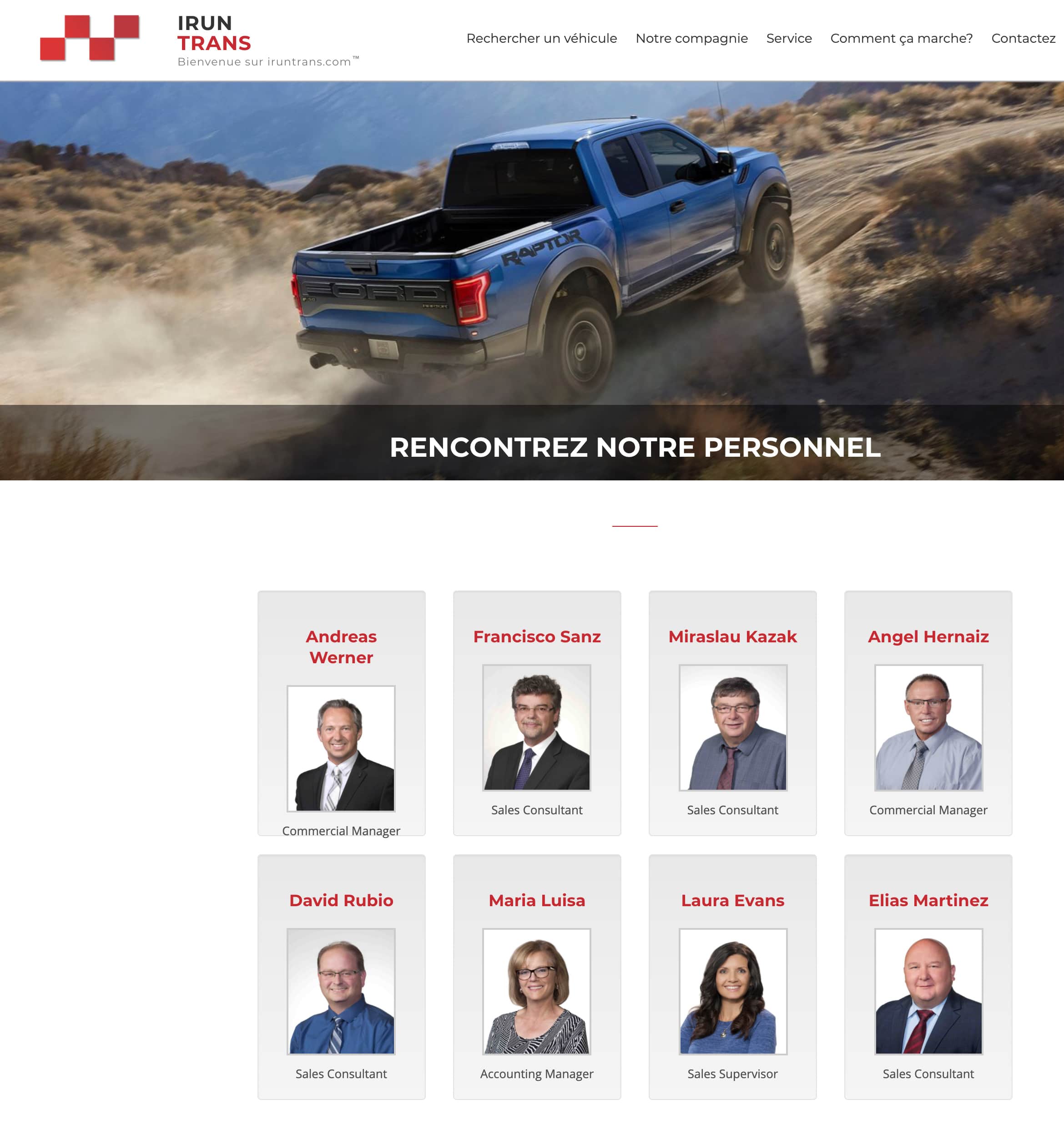 Iruntrans automobile